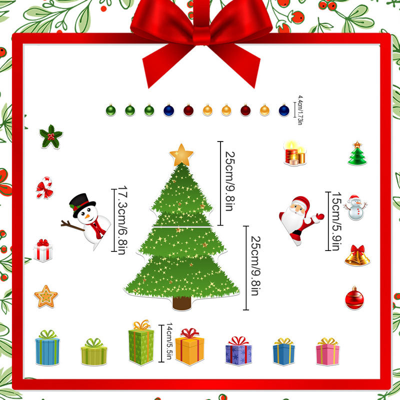 🎄✨ Magnetiske juleklistermærker til biler og køleskabe ✨🎄