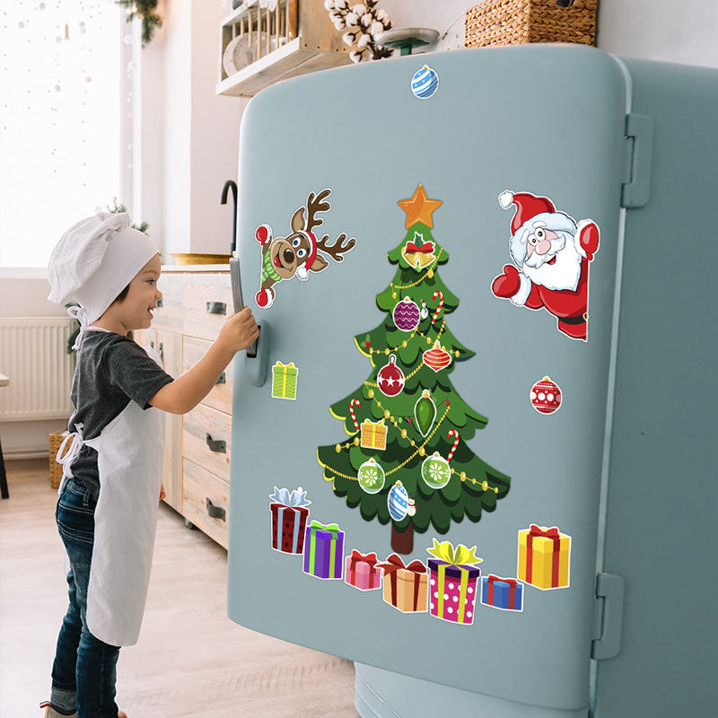 🎄✨ Magnetiske juleklistermærker til biler og køleskabe ✨🎄