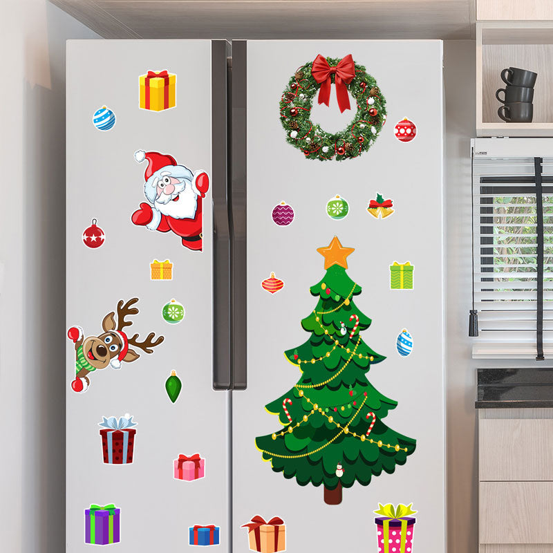 🎄✨ Magnetiske juleklistermærker til biler og køleskabe ✨🎄