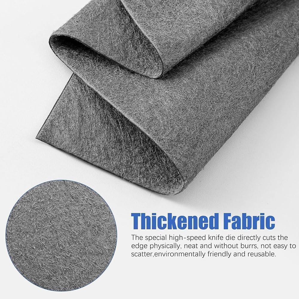 Stregfri mikrofiberklud - ultraabsorberende 11,8» × 11,8« fnugfri rengøringsmidde