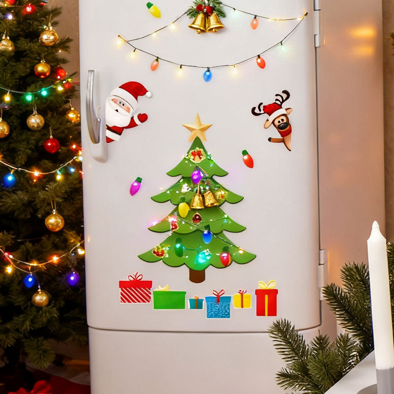 🎄✨ Magnetiske juleklistermærker til biler og køleskabe ✨🎄