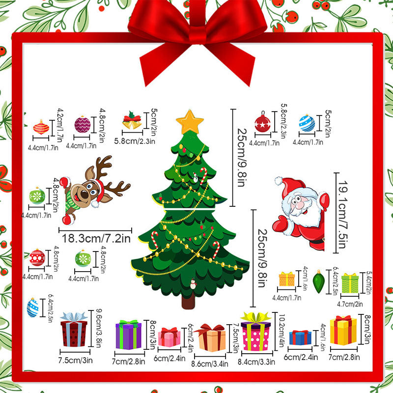🎄✨ Magnetiske juleklistermærker til biler og køleskabe ✨🎄