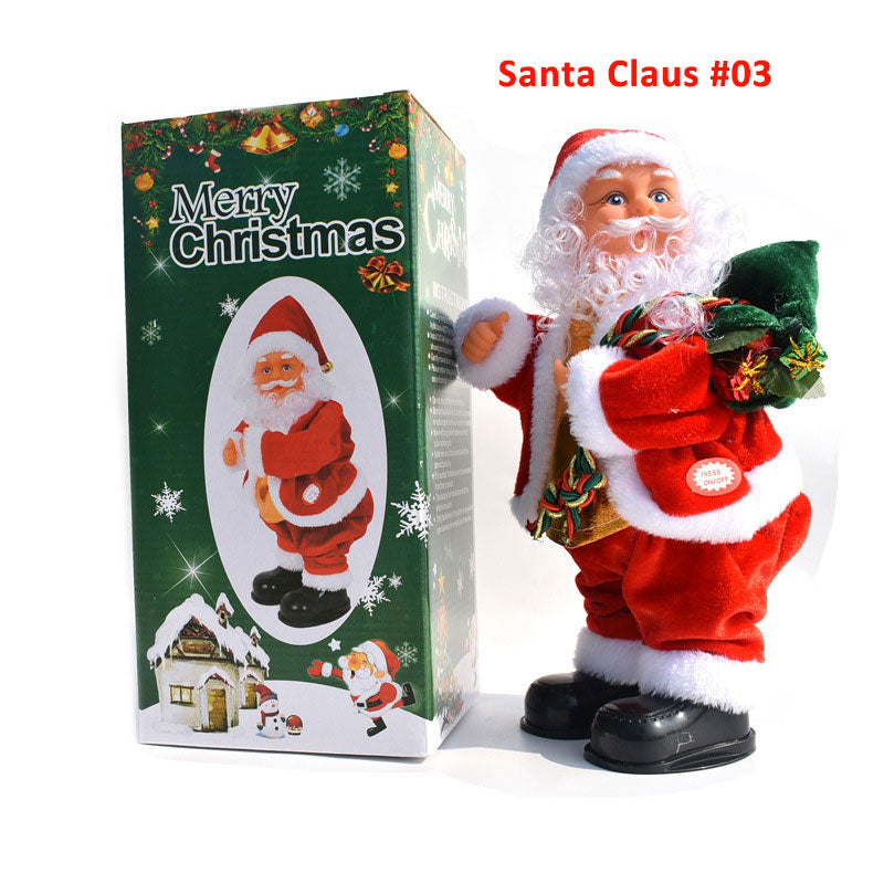 Electric hip shaking Santa Claus