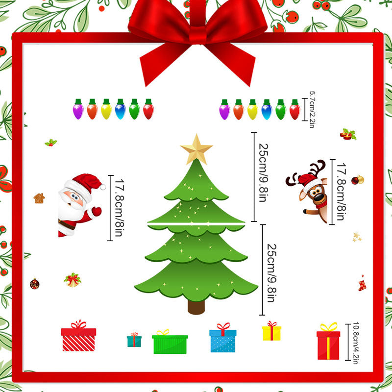 🎄✨ Magnetiske juleklistermærker til biler og køleskabe ✨🎄