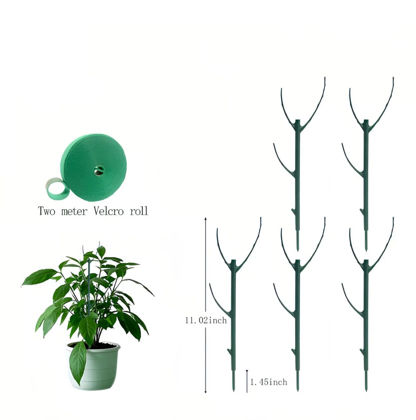 💕💖🌿Havearbejde Grønt plantestativ