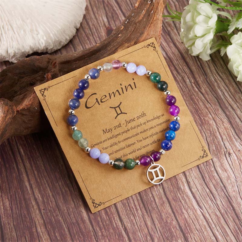Zodiac Gemstone Bracelet