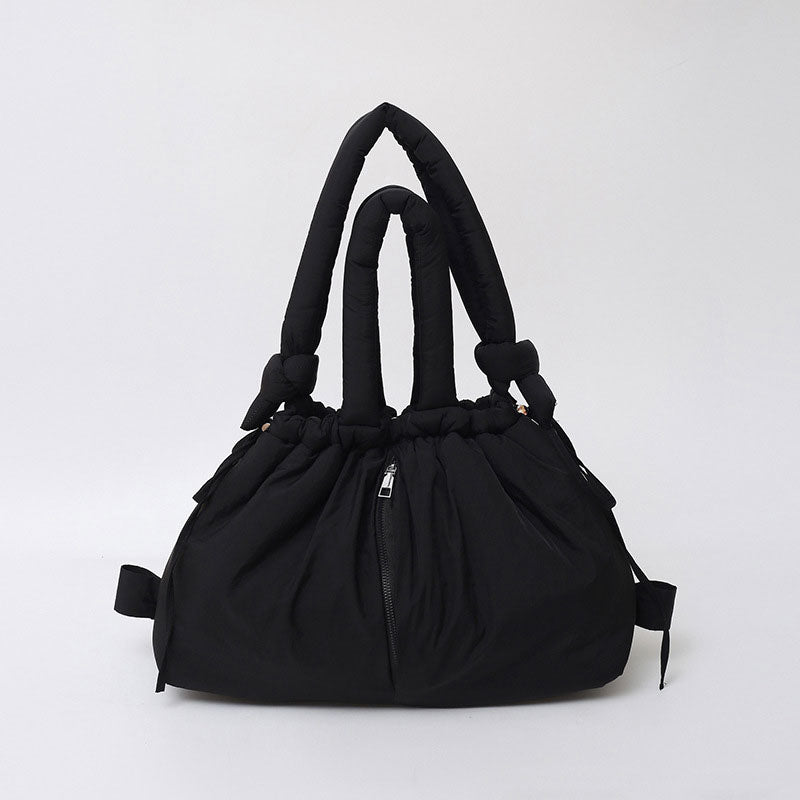Down Bag Nylon Drawstring Backpack