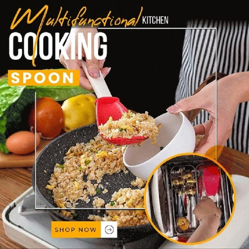 Multifunctional kitchen spoon
