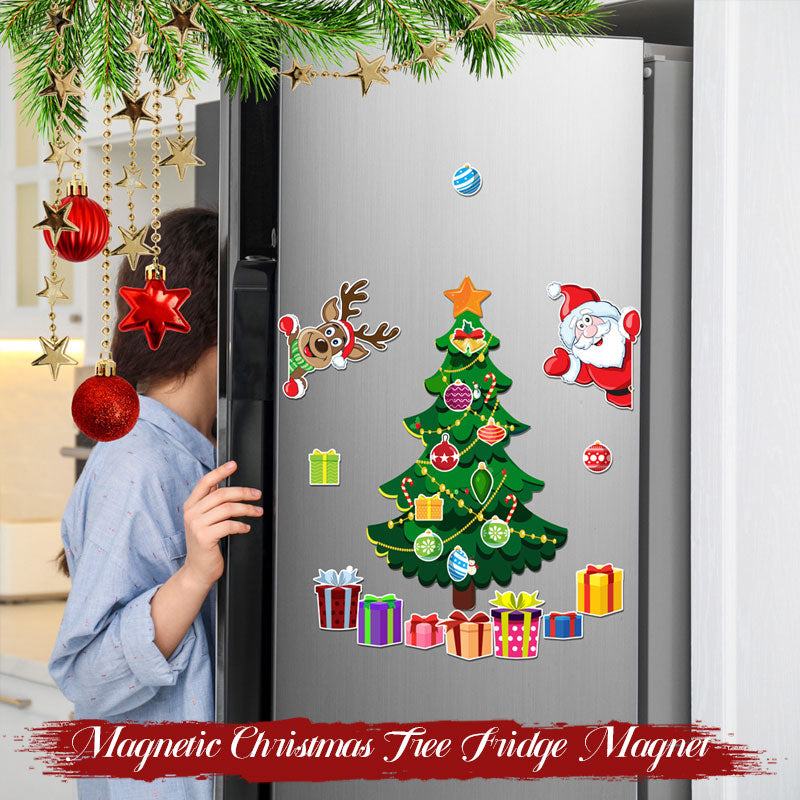 🎄✨ Magnetiske juleklistermærker til biler og køleskabe ✨🎄