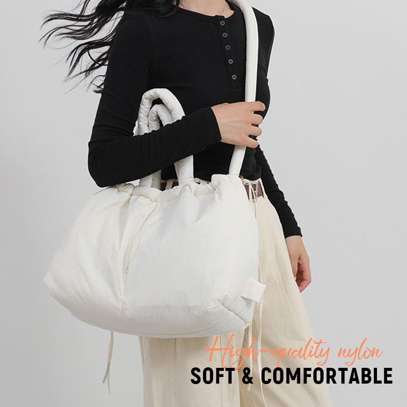 Down Bag Nylon Drawstring Backpack