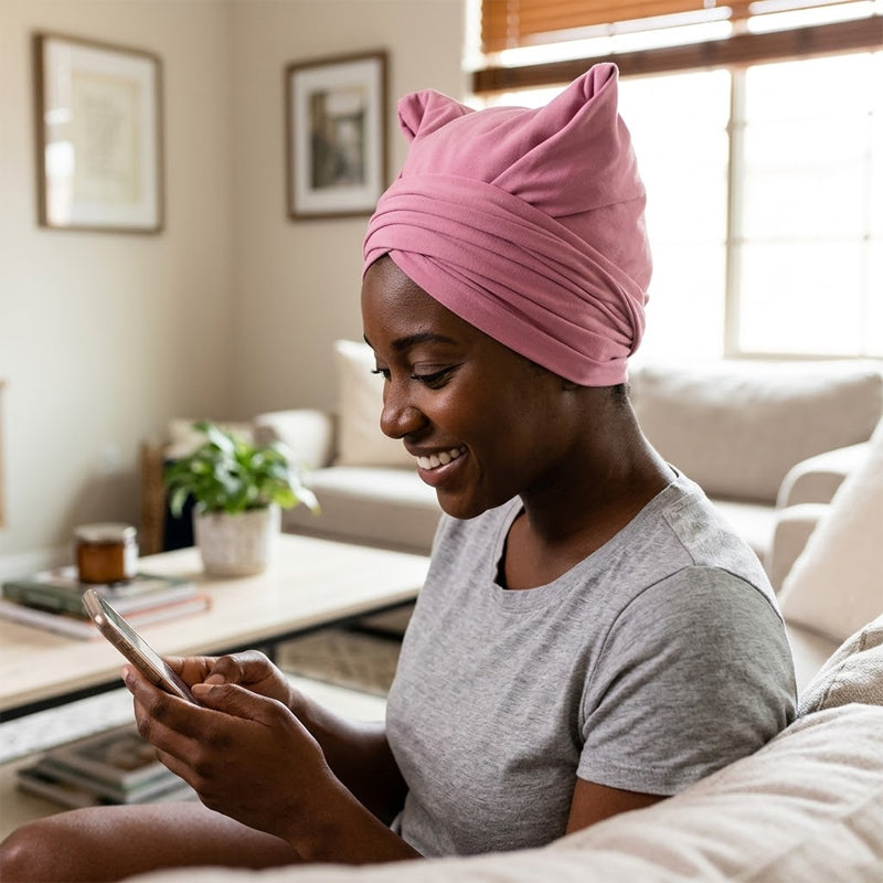 Professional Anti-Frizz Hair Drying Towel☁️ — The Secret to Perfect, Defined Curls