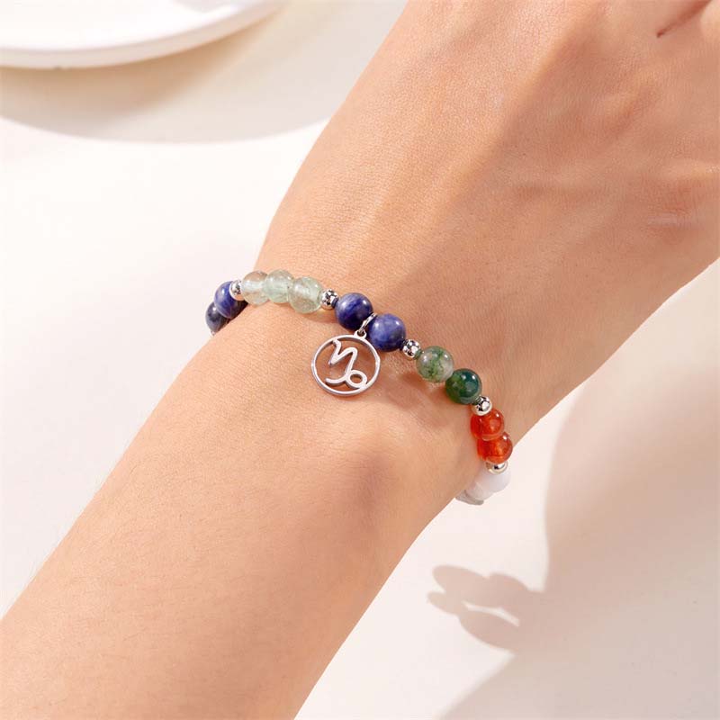 Zodiac Gemstone Bracelet