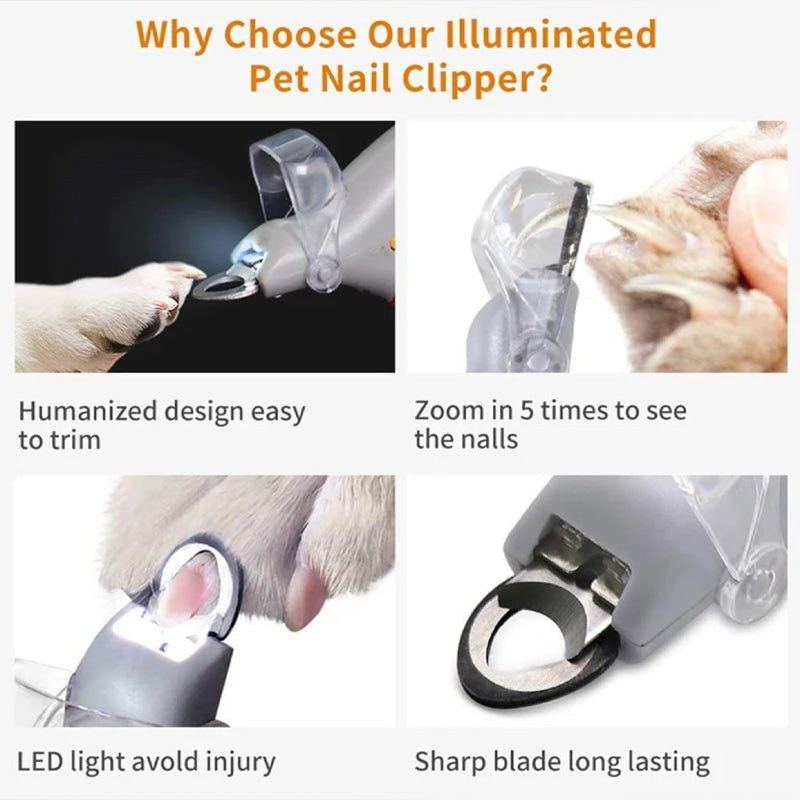 LED Pet Nail Clippers