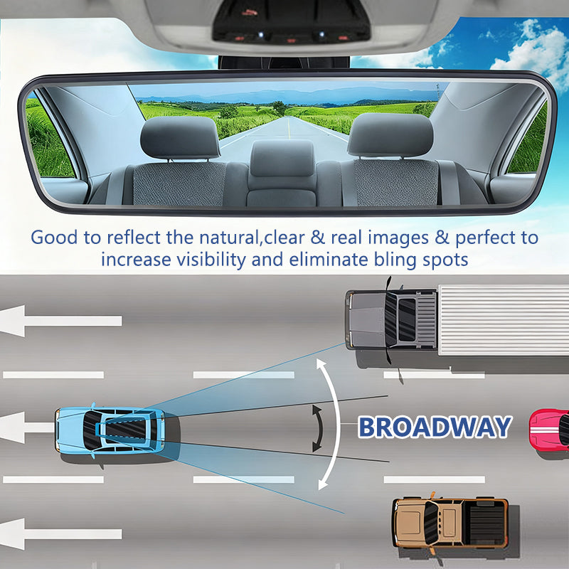 Wide-View Interior Rearview Mirror