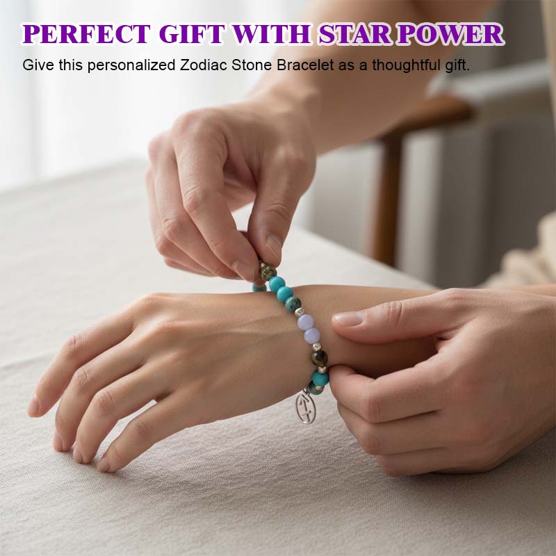 Zodiac Gemstone Bracelet
