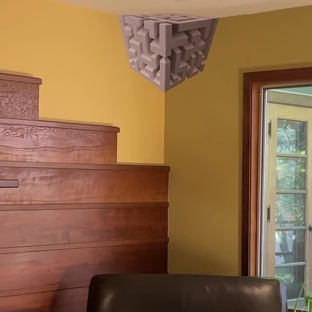 Impossible Corner – Wall art that reshapes reality 🧠✨