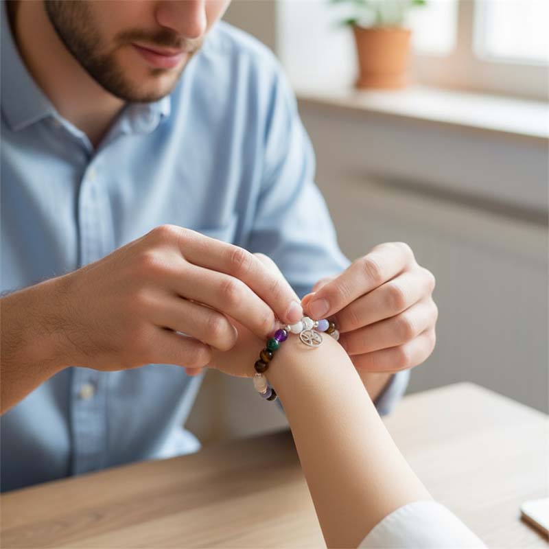 Zodiac Gemstone Bracelet