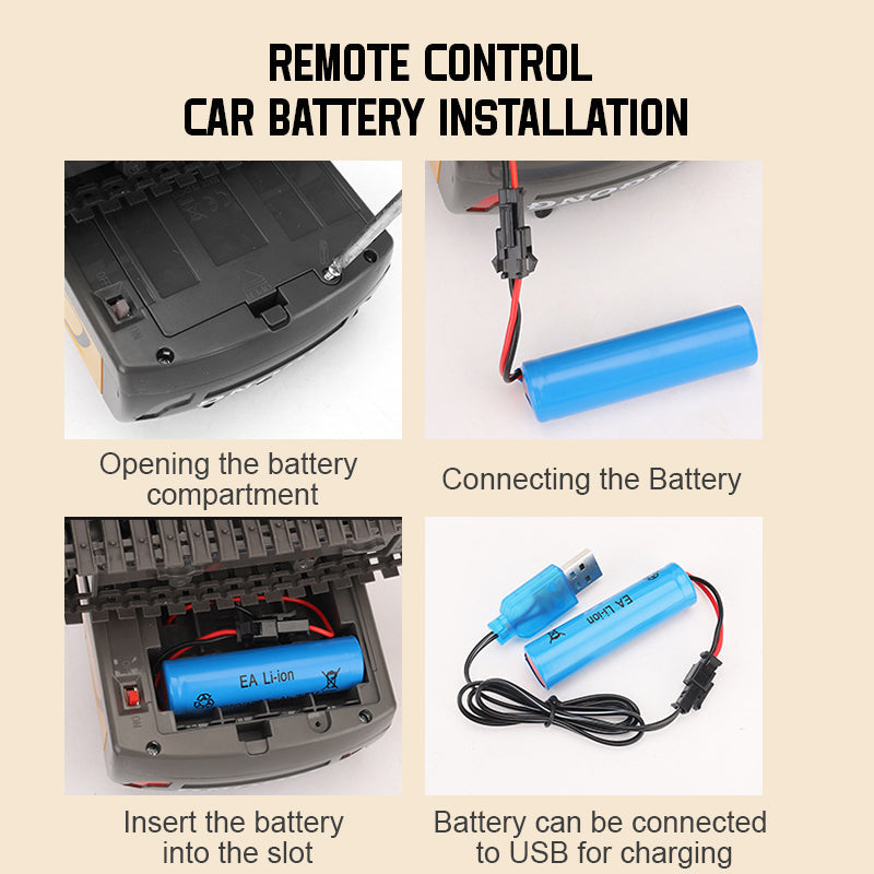 Remote Control Excavator Engineering Vehicle Toy