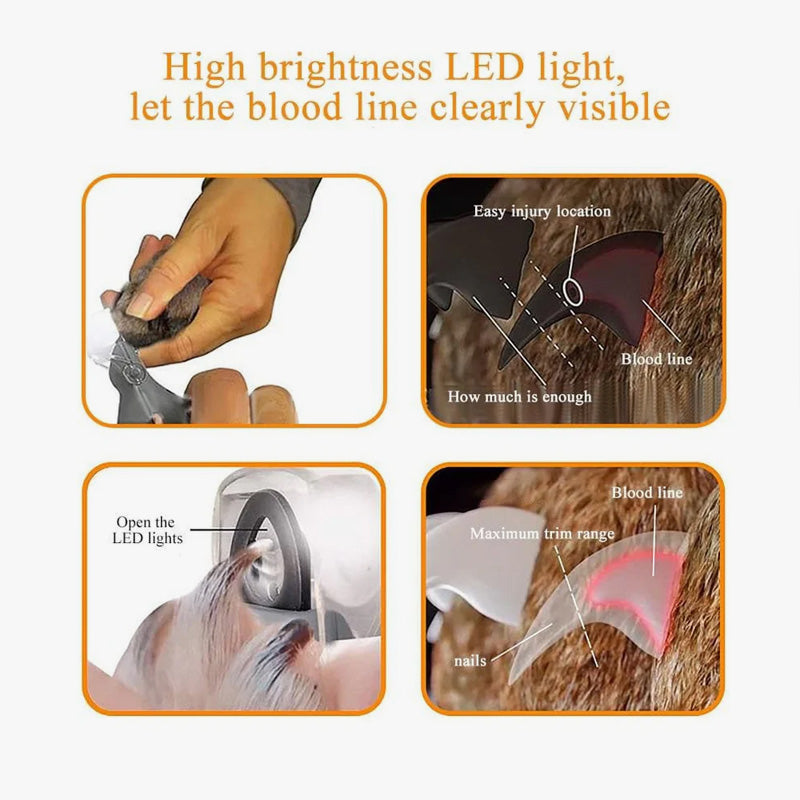 LED Pet Nail Clippers