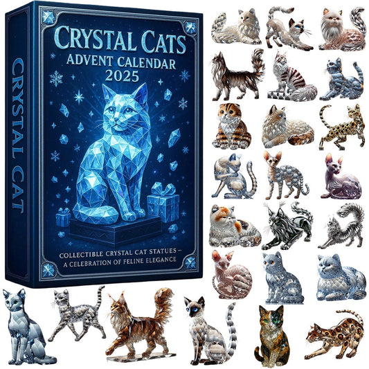 🌲Julegave - Crystal Cats adventskalender 2025