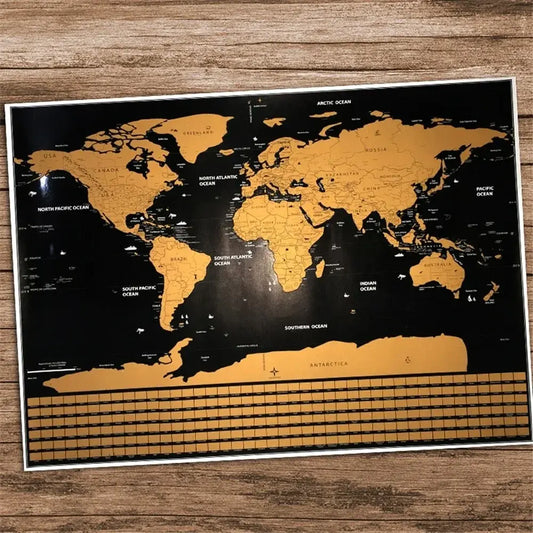 🌍Verdenskort med skrabekort