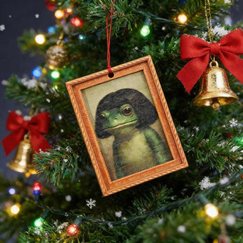 Quirky Framed Holiday Ornaments