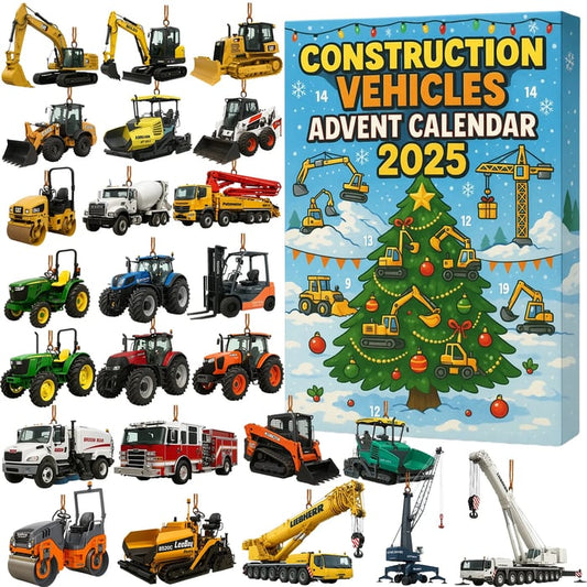 🚜Adventskalender for entreprenørmaskiner 2025