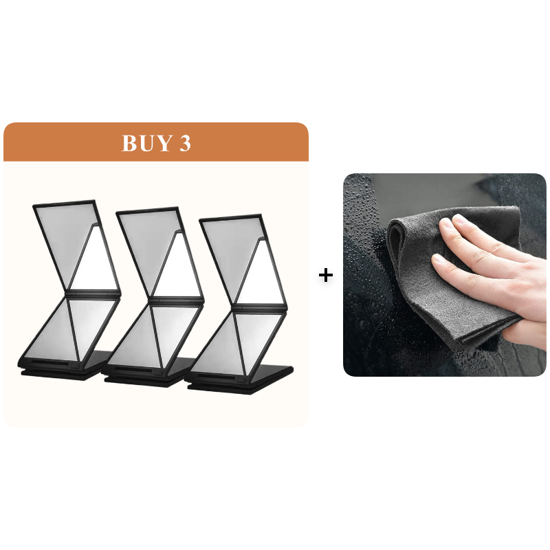 🔥360° Folding Self Haircut & Makeup Mirror