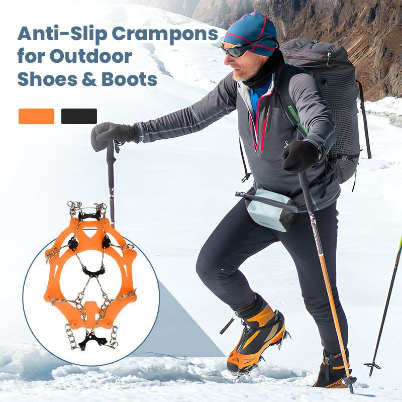 🔥HOT SALE🔥Anti-slip crampons for outdoor shoes and boots
