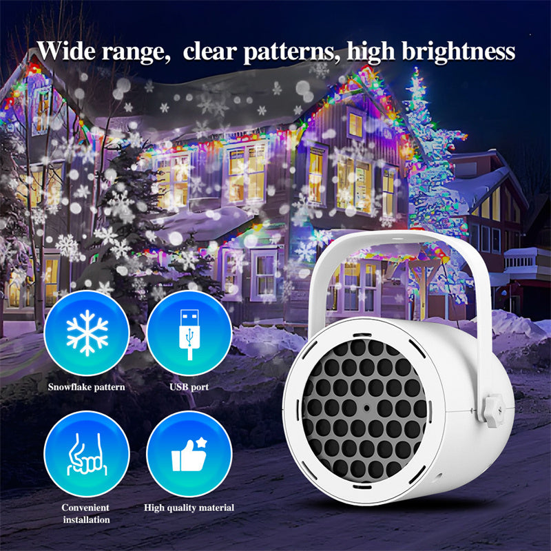 🔥Hot Sale🔥 USB Christmas light projector with 16 patterns