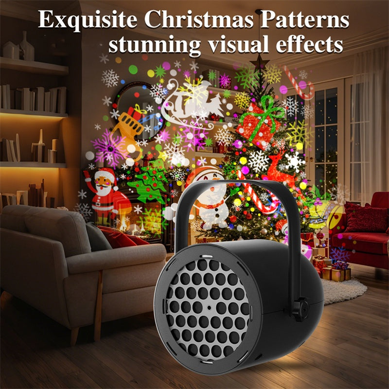 🔥Hot Sale🔥 USB Christmas light projector with 16 patterns