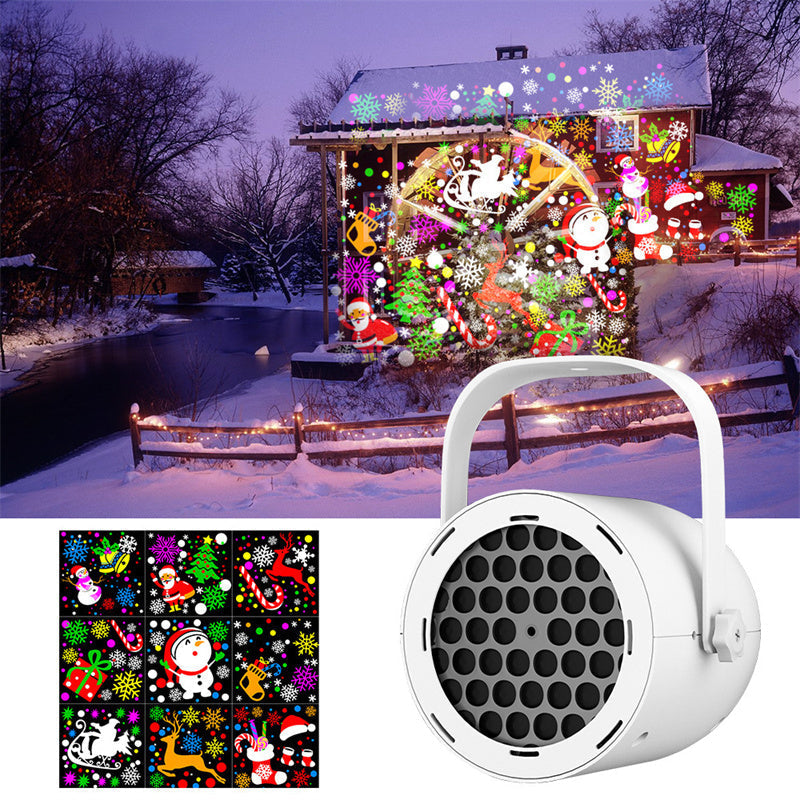 🔥Hot Sale🔥 USB Christmas light projector with 16 patterns