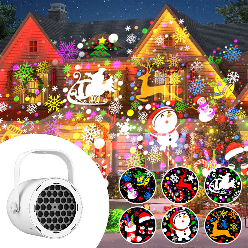 🔥Hot Sale🔥 USB Christmas light projector with 16 patterns